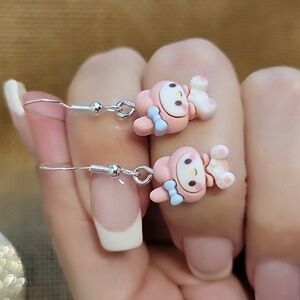 MY MELODY DAINTY DROP EARRINGS